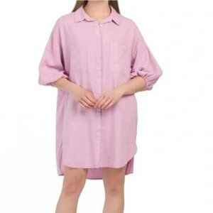 Young Fabulous and Broke Lavender Sandollar Shirt -NWT Medium
